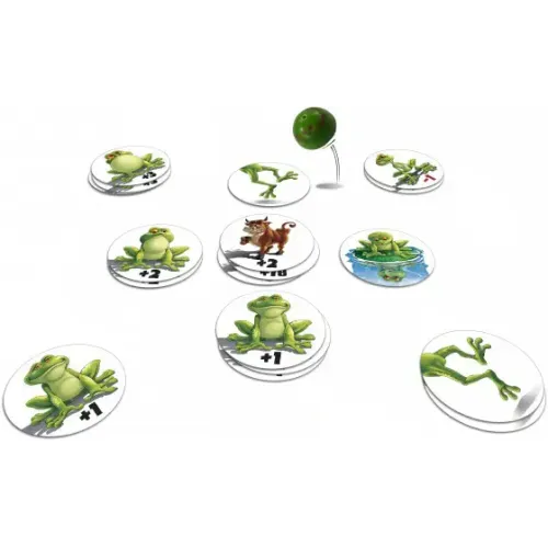 Настільна гра Хвалькувата жаба (Un, deux, Krôa)