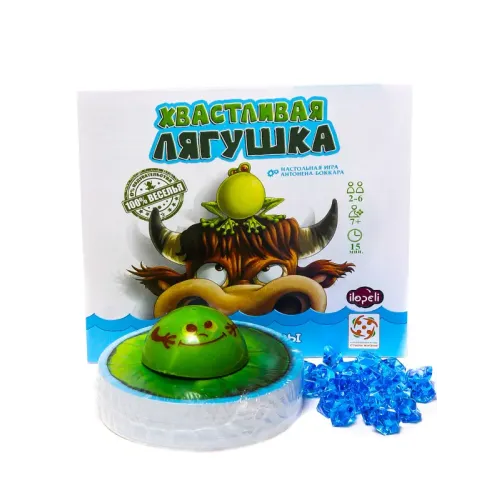 Настільна гра Хвалькувата жаба (Un, deux, Krôa)