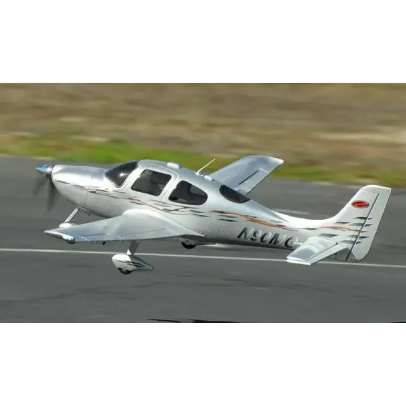 Самолет Dynam Cirrus SR22 Brushless RTF 1400 мм 2,4 ГГц (DY8936-Silver RTF)