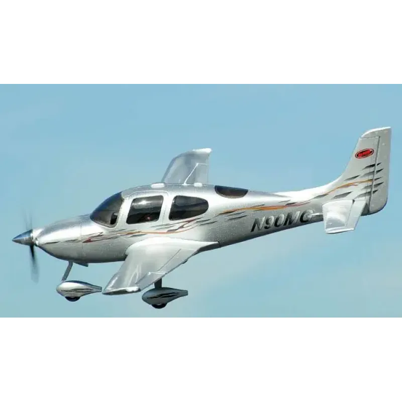 Самолет Dynam Cirrus SR22 Brushless RTF 1400 мм 2,4 ГГц (DY8936-Silver RTF)