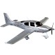 Літаки Самолет Dynam Cirrus SR22 Brushless RTF 1400 мм 2,4 ГГц (DY8936-Silver RTF)