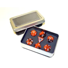 Металлическая коробочка-органайзер для дайсов (11х7,5х3 см)