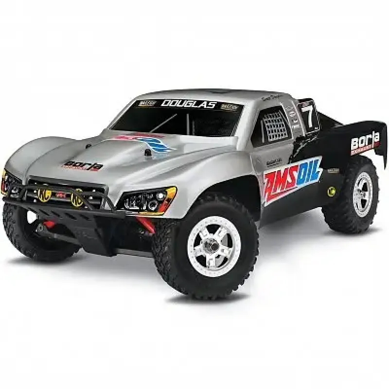 Автомобиль Traxxas Slash Short Course 1:16 RTR 356 мм 4WD 2,4 ГГц (70054-1 Silver)