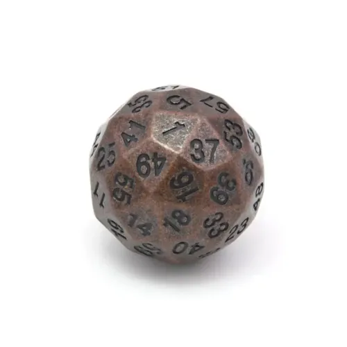 Игровые аксессуары Кубик D60 металлический (цвет в ассортименте)