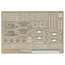 Фототравление: Внешняя подвеска советских вертолетов Hinges (9M17M "Falanga", UB-32A, B-8-V20) (PE7261) Масштаб:  1:72