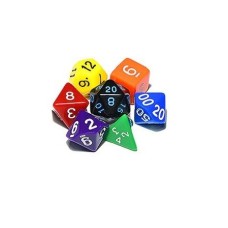 Набір кубиків Multi Color RPG 7 шт