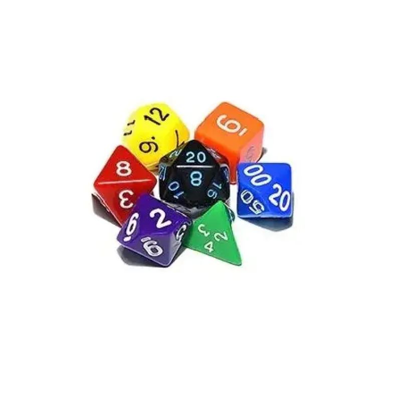 Набір кубиків Multi Color RPG 7 шт