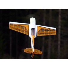 Самолёт р/у Precision Aerobatics Katana Mini 1020мм KIT (желтый)