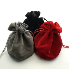 Великий мішечок для кубиків тканинний з підкладкою (14х15 см)