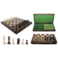 Шахи 3135 CONSUL, коричневі, 48x24x6см (король 90мм)