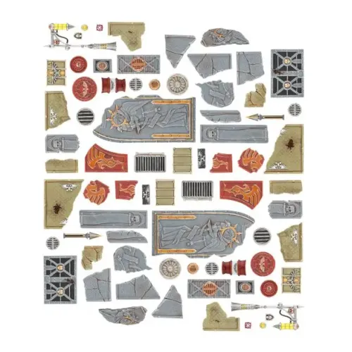 Видатковий матеріал SECTOR IMPERIALIS: LARGE BASE DETAIL KIT