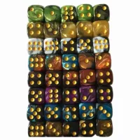 Кубик D6 з точками Mix Color (колір в асортименті)