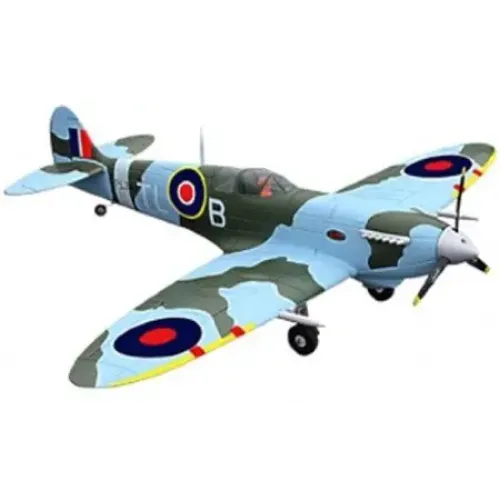 Самолёты Самолет Dynam Supermarine Spitfire Brushless RTF 1200 мм 2,4 ГГц (DY8942 RTF)