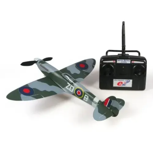 Самолёты Самолет Dynam Supermarine Spitfire Brushless RTF 1200 мм 2,4 ГГц (DY8942 RTF)