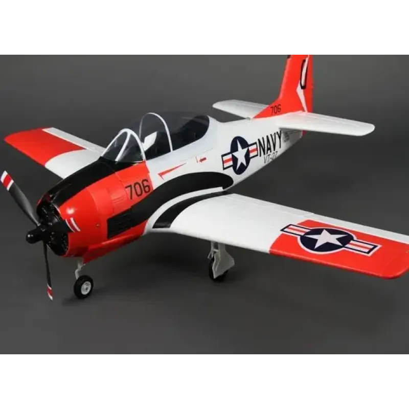 Самолет FMS North American T-28D Trojan PNP 1420 мм (FMS030 Red)