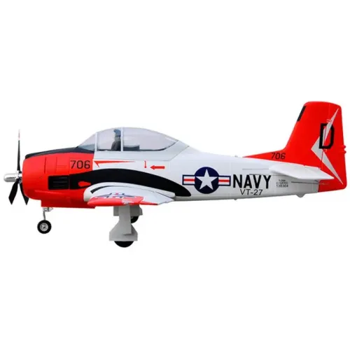 Самолёты Самолет FMS North American T-28D Trojan PNP 1420 мм (FMS030 Red)