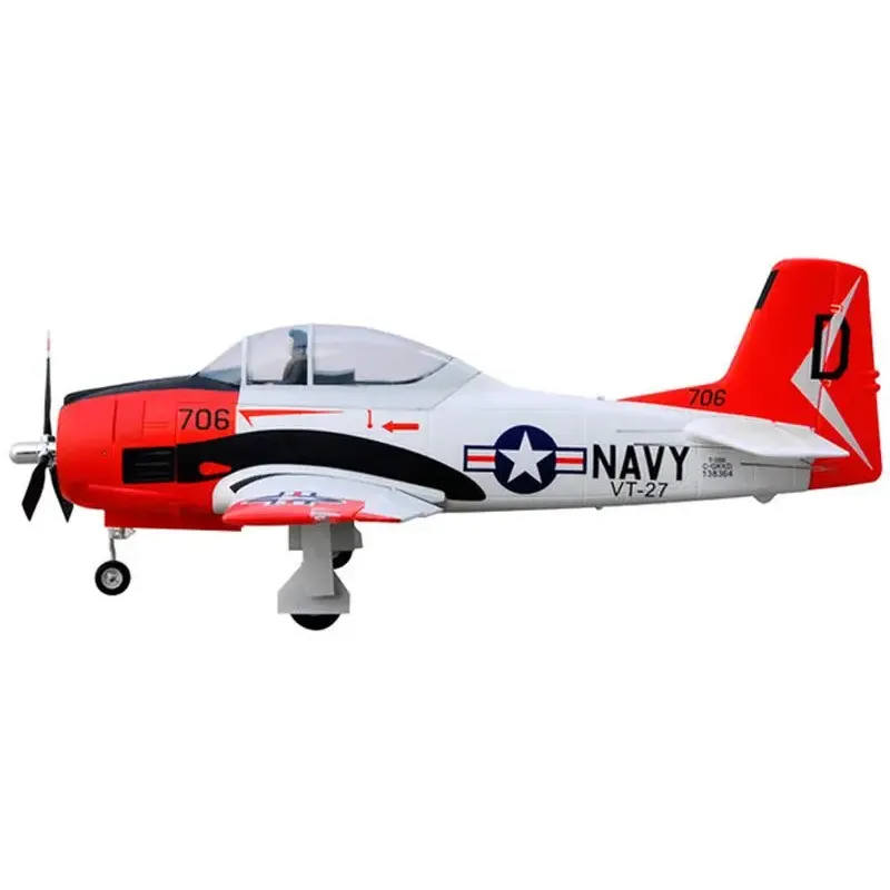 Самолет FMS North American T-28D Trojan PNP 1420 мм (FMS030 Red)