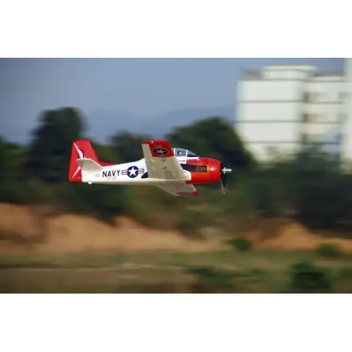 Самолёты Самолет FMS North American T-28D Trojan PNP 1420 мм (FMS030 Red)