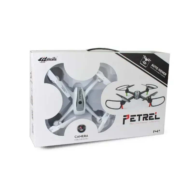 Квадрокоптер р/у Helicute H820HW PETREL с барометром и камерой Wi-Fi (белый)