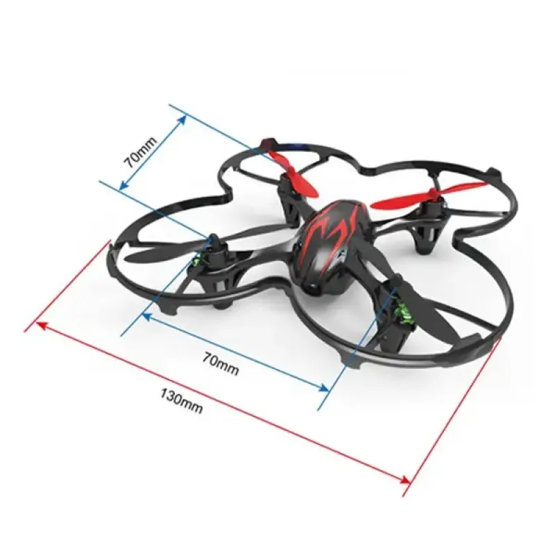 Квадрокоптер Hubsan X4 RTF 2,4 ГГц HD камера (H107C-HD-BR)