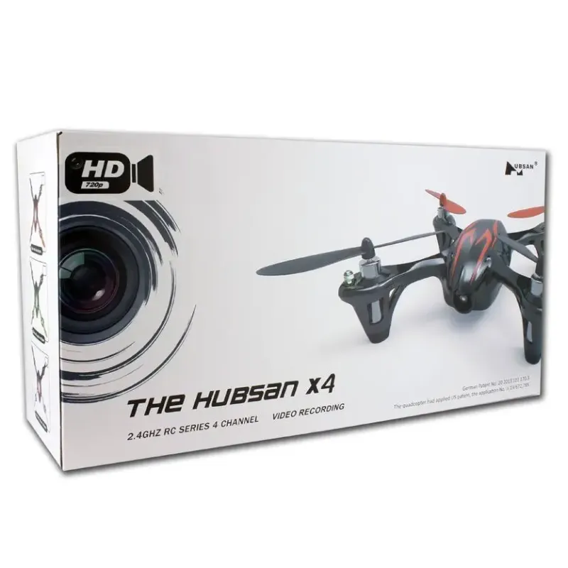 Квадрокоптер Hubsan X4 RTF 2,4 ГГц HD камера (H107C-HD-BR)