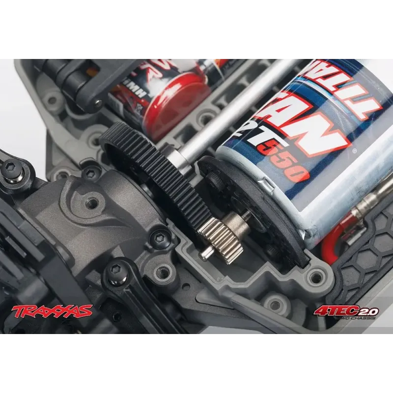 Автомобиль Traxxas Ford GT 4-Tec 2.0 1:10 RTR 448 мм 4WD 2,4 ГГц (83056-4 Black)