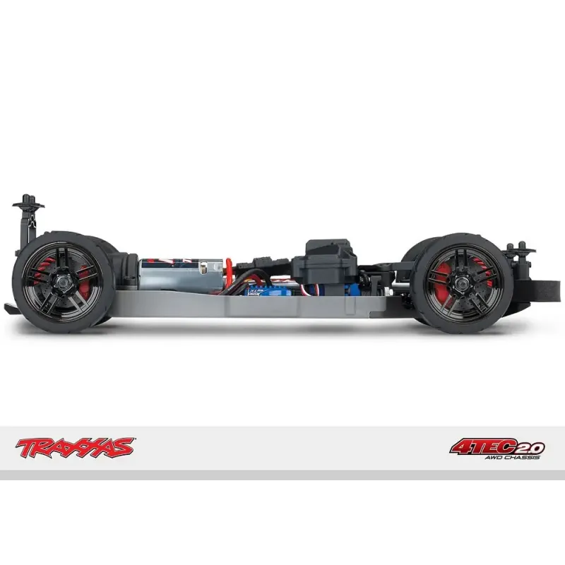 Автомобиль Traxxas Ford GT 4-Tec 2.0 1:10 RTR 448 мм 4WD 2,4 ГГц (83056-4 Black)