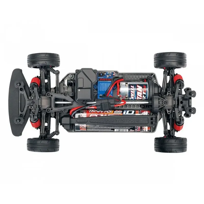 Автомобиль Traxxas Ford GT 4-Tec 2.0 1:10 RTR 448 мм 4WD 2,4 ГГц (83056-4 Black)