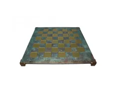 Шахи "Manopoulos", "Дискобол", латунь, бірюзовий, 54х54см, 9,8 кг