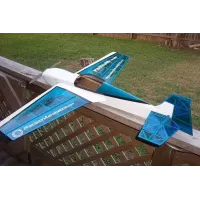 Самолёт р/у Precision Aerobatics Katana Mini 1020мм KIT (синий)