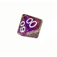 Кубик D10(D100,00-90) блестящий (цвет в ассортименте)