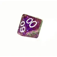 Кубик D10(D100,00-90) блестящий (цвет в ассортименте)