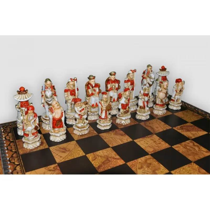Шахові Фігури - "Impero Ming Battaglia Cinese" (Medium Size) / "Імперія Мін" (SP3)