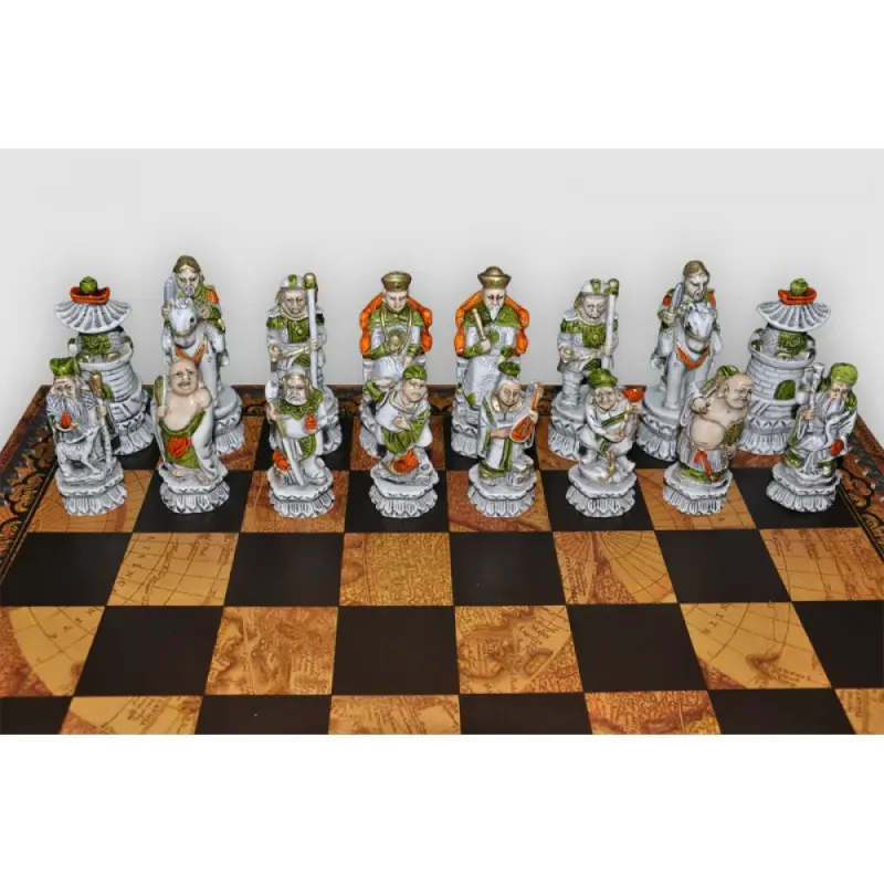 Шахові Фігури - "Impero Ming Battaglia Cinese" (Medium Size) / "Імперія Мін" (SP3)