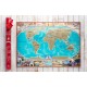 Cкретч карти та постери Скретч карта мира My Map Vintage edition UKR (или RUS/ENG) в наборе для любимого человека In Love
