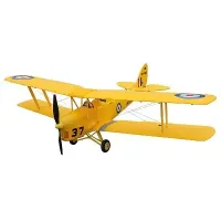 Самолет Dynam De Havilland Tiger Moth Brushless RTF 1270 мм 2,4 ГГц (DY8957 RTF)