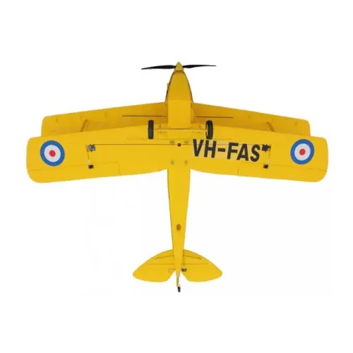 Самолёты Самолет Dynam De Havilland Tiger Moth Brushless RTF 1270 мм 2,4 ГГц (DY8957 RTF)