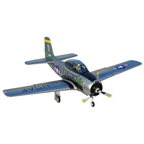 Самолёты Самолет FMS North American T-28D Trojan PNP 1420 мм (FMS030 Silver)