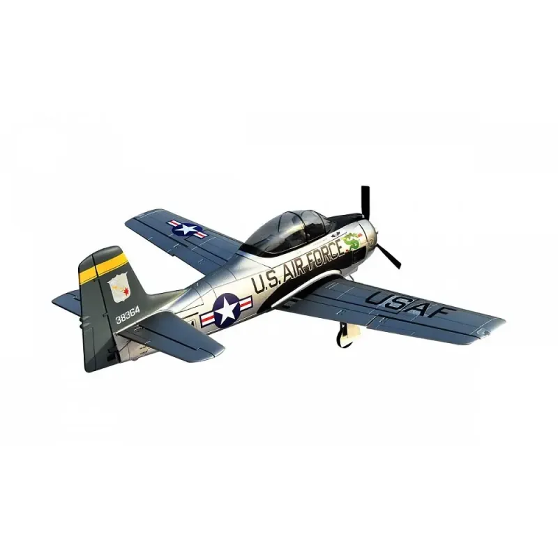 Самолет FMS North American T-28D Trojan PNP 1420 мм (FMS030 Silver)