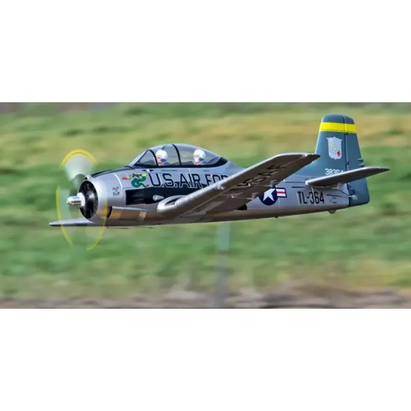 Самолет FMS North American T-28D Trojan PNP 1420 мм (FMS030 Silver)