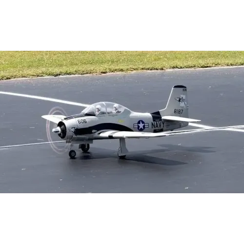 Самолёты Самолет FMS North American T-28D Trojan PNP 1420 мм (FMS030 Silver)