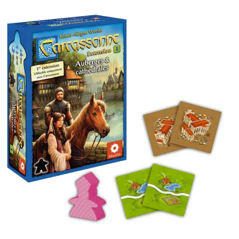 Carcassonne: Inns and Cathedrals (Каркасон: Таверни та собори)