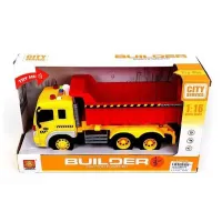 Машинка инерционная 1:16 Wenyi Самосвал со звуком и светом