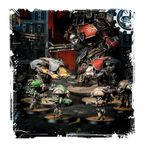 ADEPTUS TITANICUS WARHOUND SCOUT TITANS