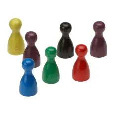 Фішки для настільних ігор дерев'яні 31 мм (1 шт)