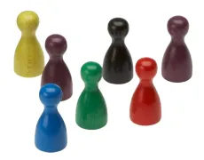 Фишки для настольных игр деревянные 31 мм (1 шт)