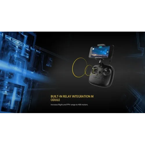 Квадрокоптери Квадрокоптер Hubsan X4 Air Pro Brushless WiFi FPV GPS Altitude 2,4 ГГц RTF (H501A HT011A)