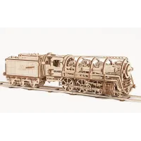 Трехмерный пазл Ukrainian Gears Локомотив с тендером (70012)