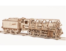 Трехмерный пазл Ukrainian Gears Локомотив с тендером (70012)