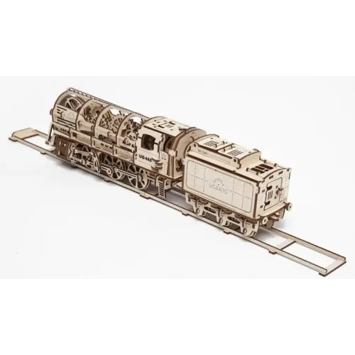 Ukrainian Gears Трехмерный пазл Ukrainian Gears Локомотив с тендером (70012)